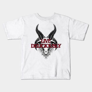 Live Deliciously Kids T-Shirt